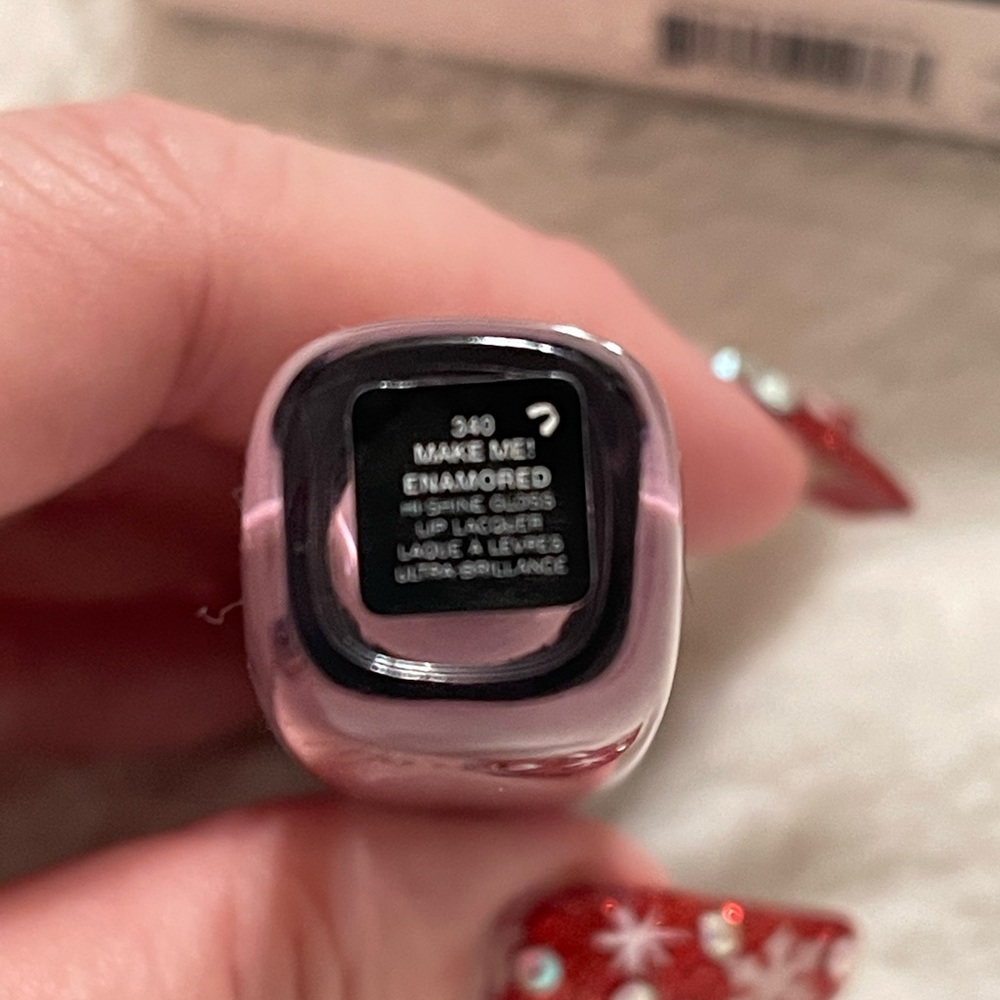 Marc Jacobs 340 Make Me Enamored Hi-Shine Lip Lacquer Lipgloss - Picture 5 of 7